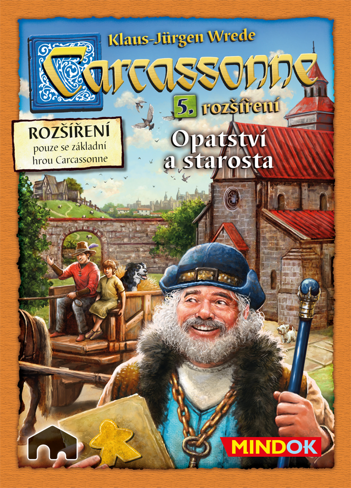Mindok Carcassonne 2. edice: Opatství a starosta rozšíření 5