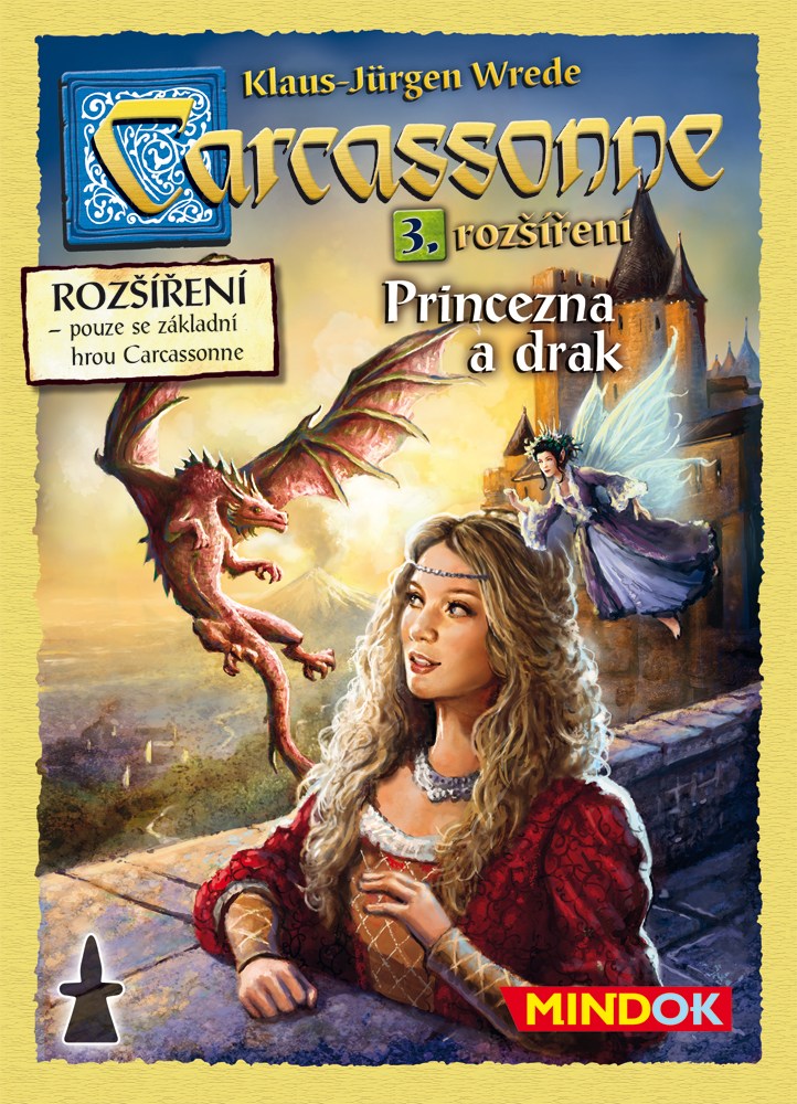 Mindok Carcassonne 2. edice: Princezna a drak rozšíření 3