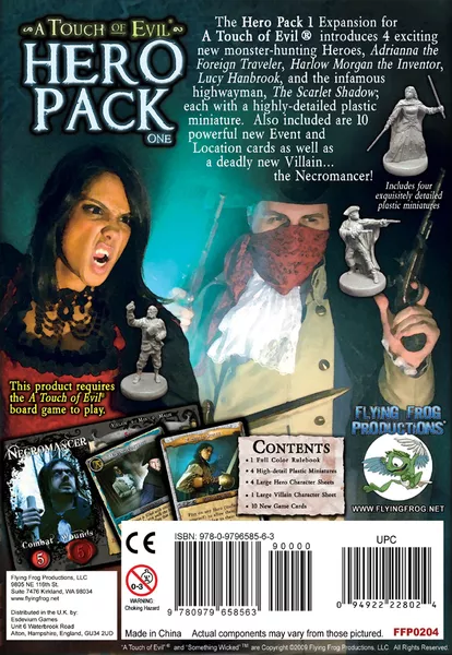 Flying Frog Productions A Touch of Evil: Hero Pack 1 Obrázek
