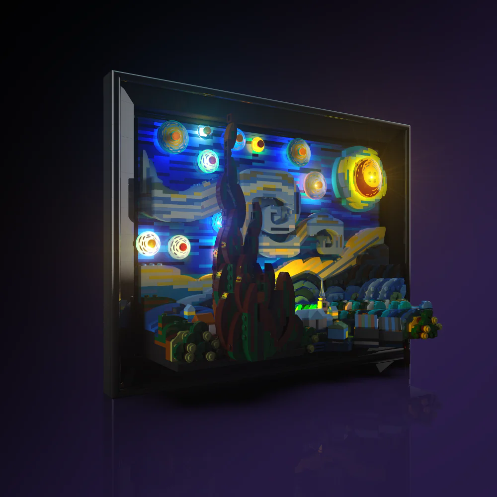 Light my Bricks Sada světel - LEGO Vincent Van Gogh - The Starry Night 21333 Obrázek