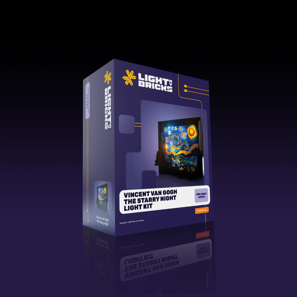 Light my Bricks Sada světel - LEGO Vincent Van Gogh - The Starry Night 21333 Obrázek