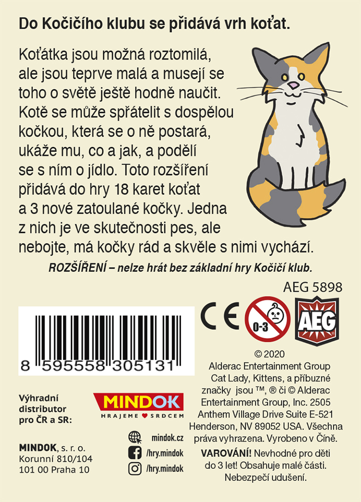 Mindok Kočičí klub: Koťata Obrázek