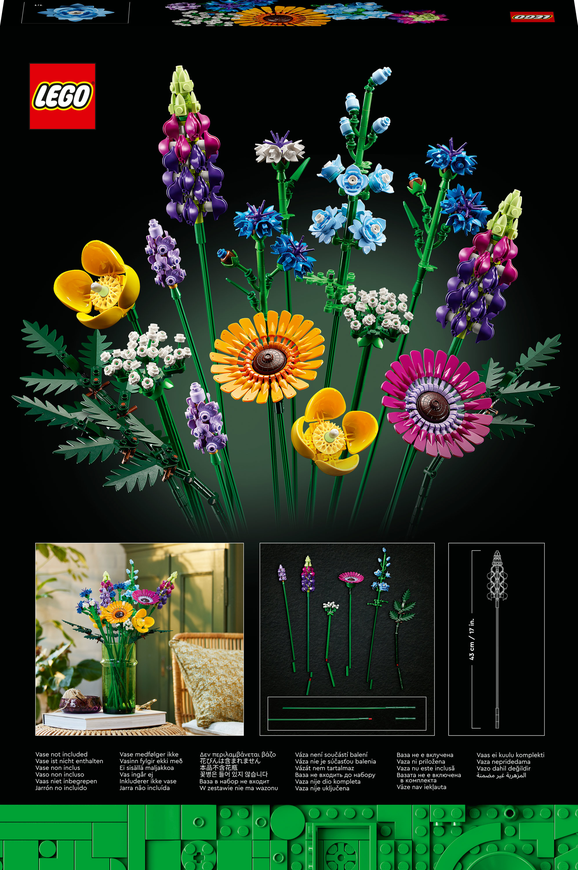 LEGO® ICONS Kytice lučního kvítí 10313 Obrázek