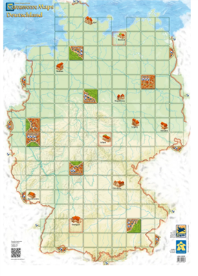 Hans im Glück Carcassonne Maps: Deutschland