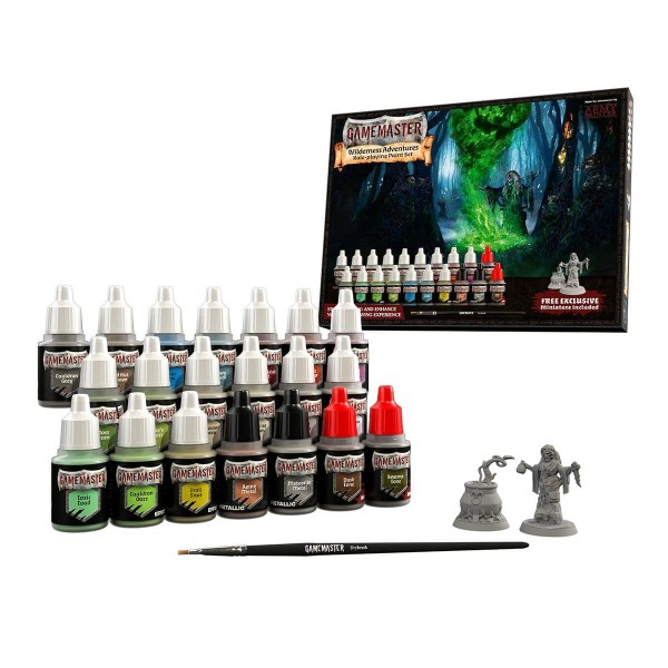 Army Painter Gamemaster: Wilderness Adventure Paint Set Obrázek