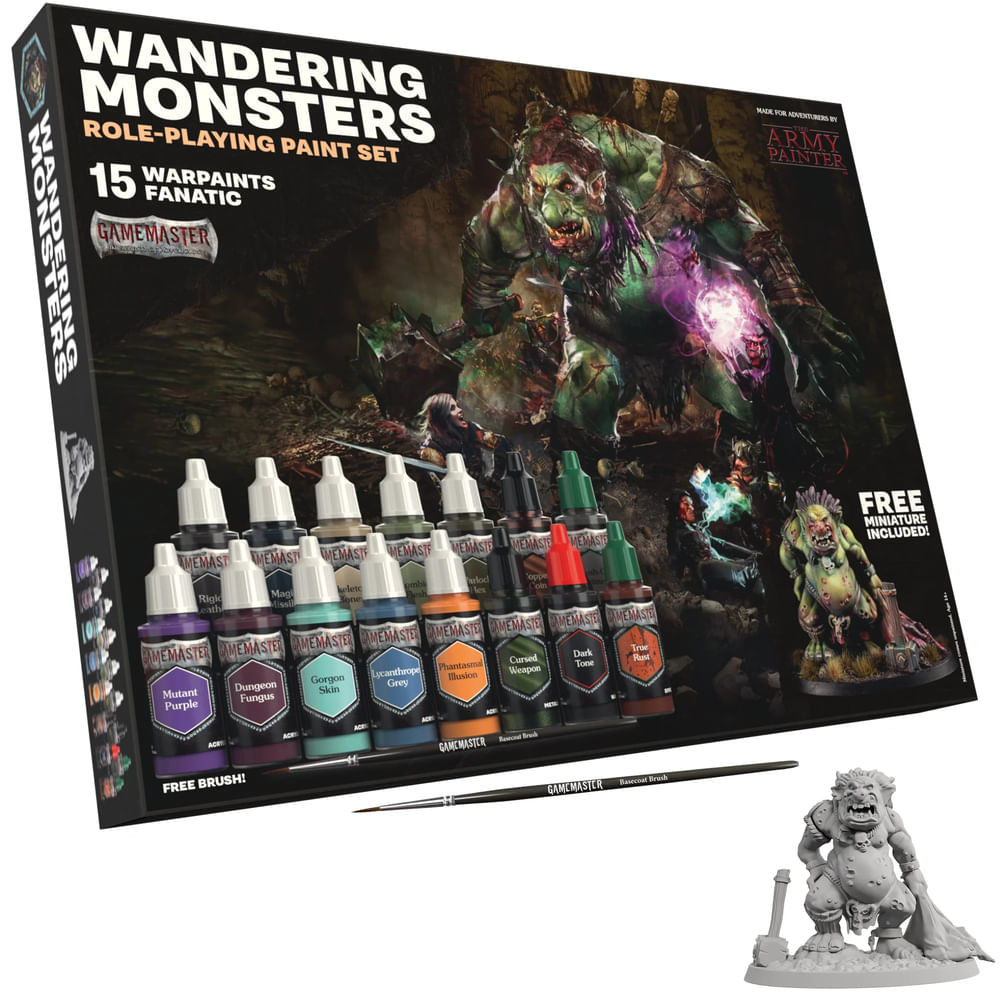 Army Painter Gamemaster: Wandering Monsters Paint Set Obrázek