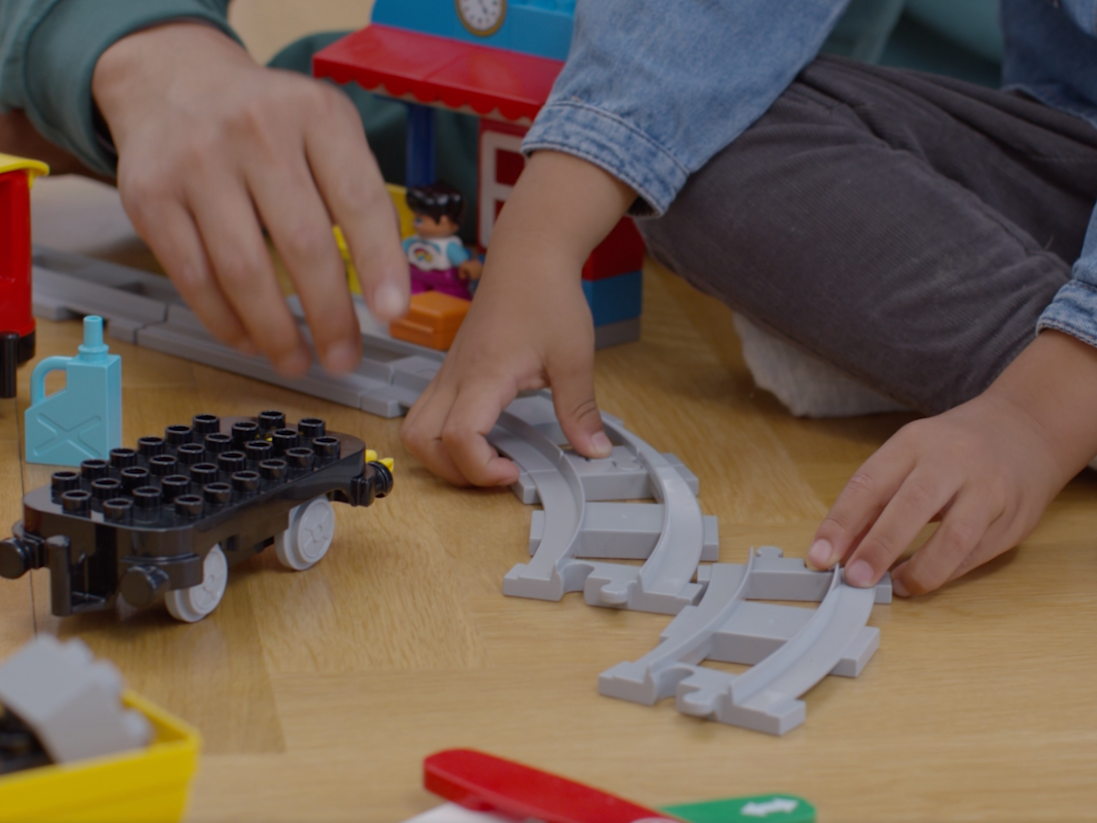 LEGO® Parní vláček 10874 Obrázek