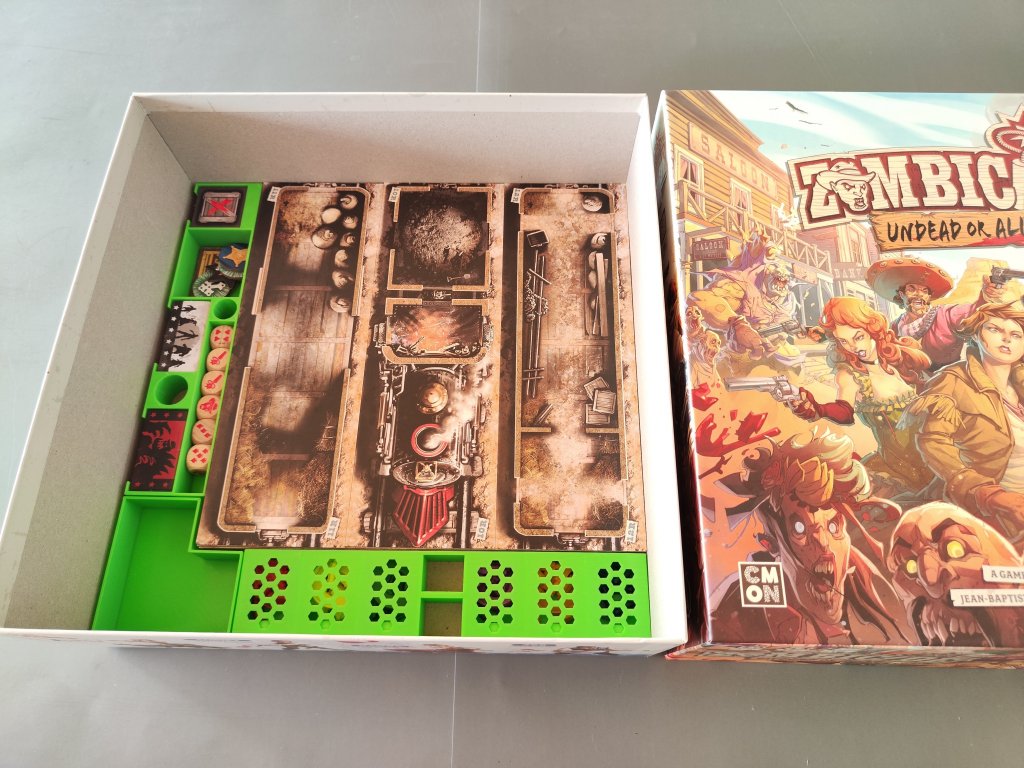 inserty.cz Zombicide Živí nebo nemrtví - Insert (černý, 0034) Obrázek