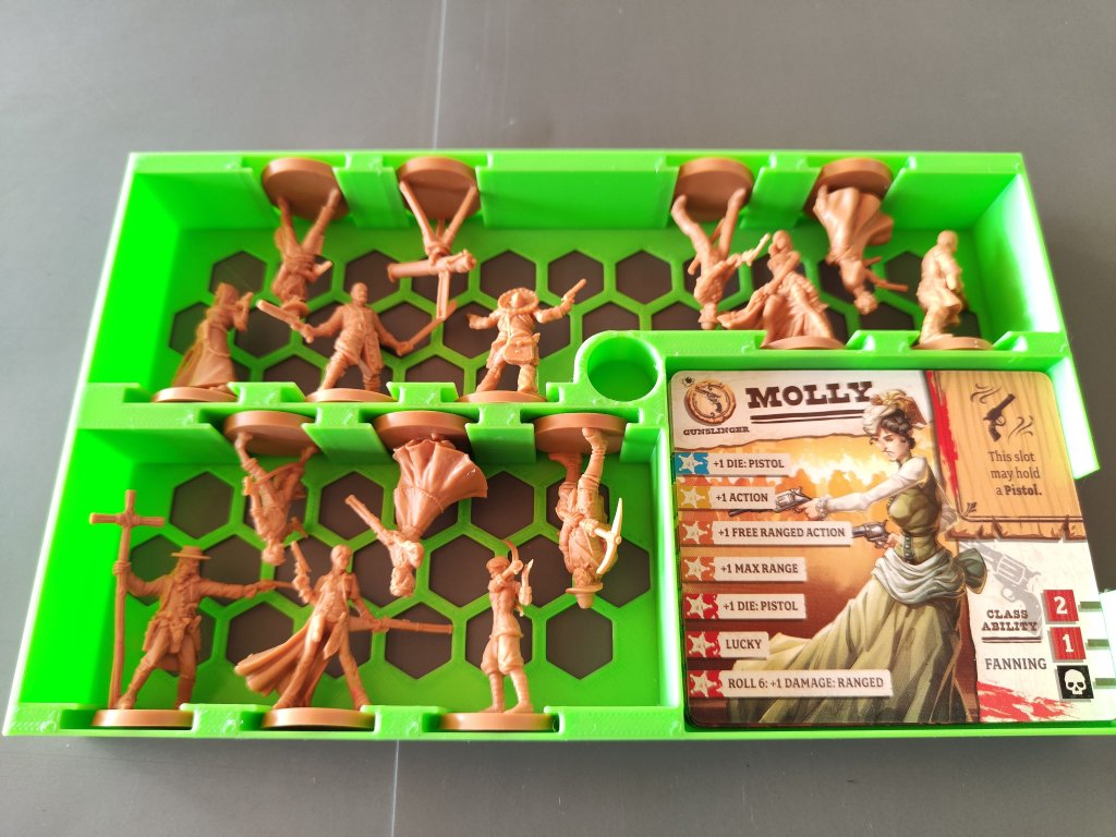 inserty.cz Zombicide Živí nebo nemrtví - Insert (černý, 0034) Obrázek