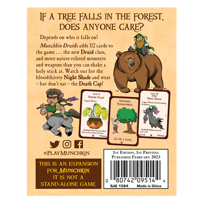 Steve Jackson Games Munchkin - Druids Obrázek