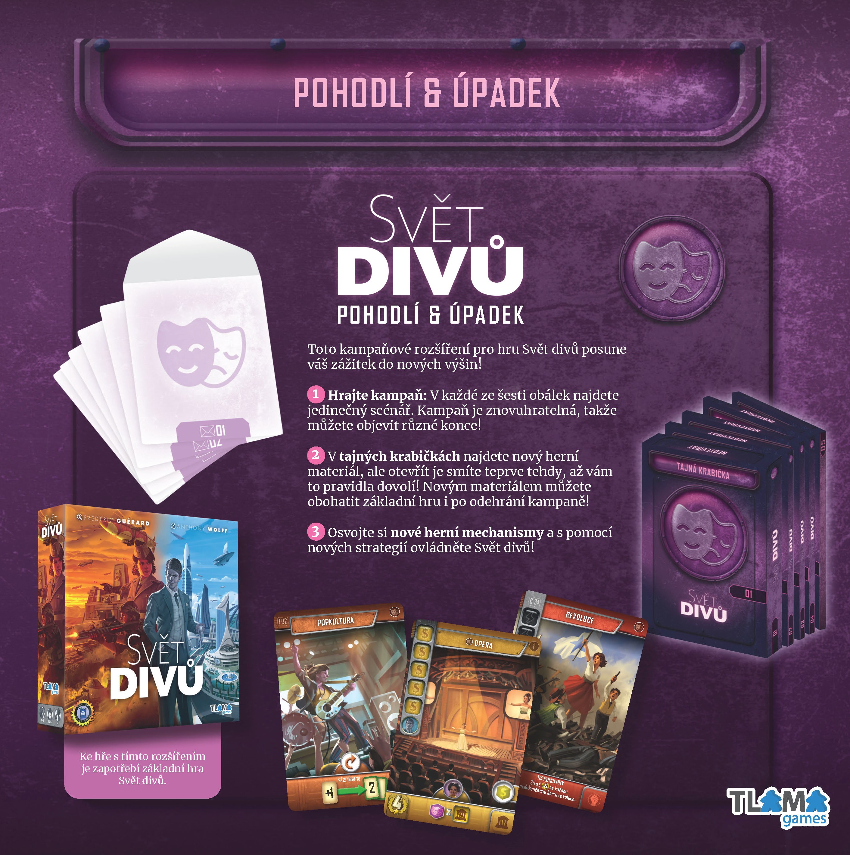 TLAMA games Svět divů: Pohodlí & úpadek Obrázek