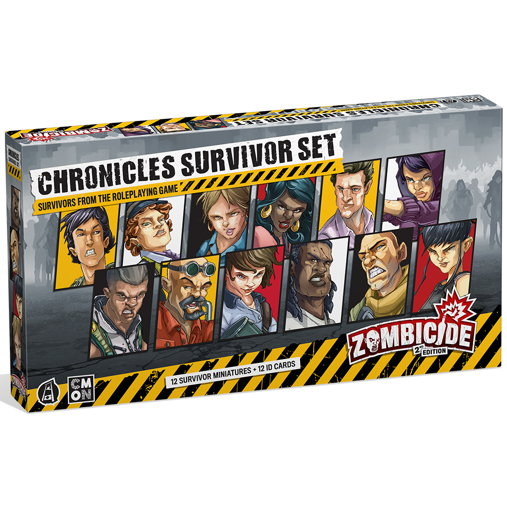 Cool Mini Or Not Zombicide (2nd Edition): Chronicles Survivor Set