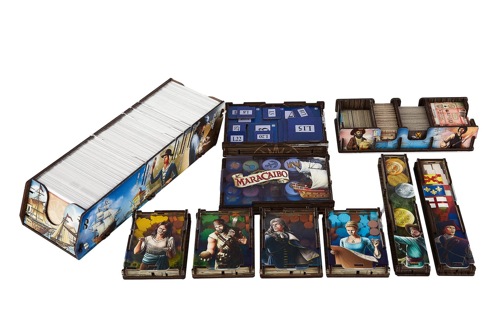 Poland Games Maracaibo + The Uprising Expansion UV PRINT Insert (99398) Obrázek