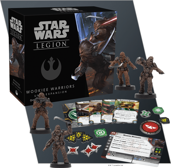 Fantasy Flight Games Star Wars: Legion – Wookiee Warriors Unit Expansion Obrázek