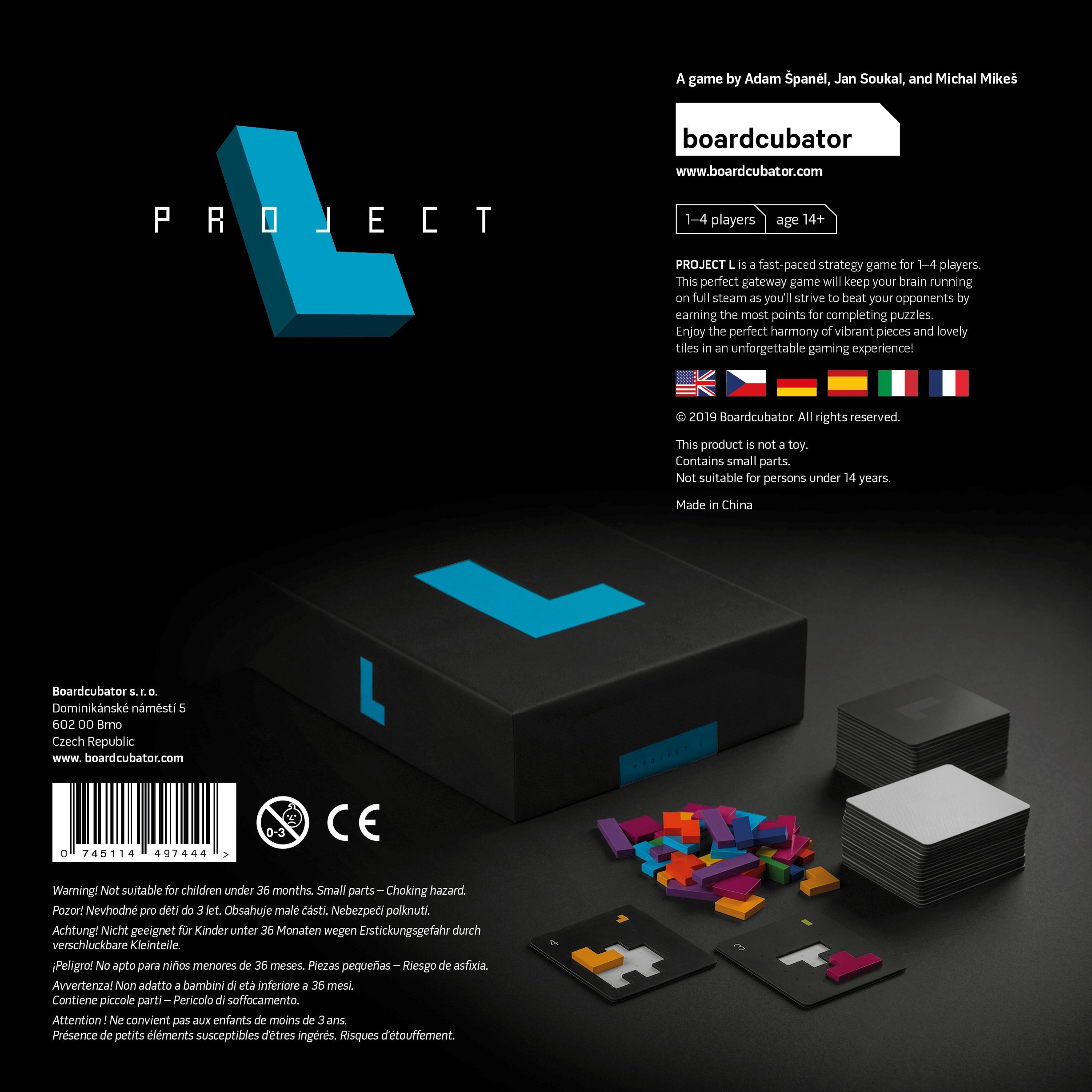 Boardcubator Project L (Kickstarter edice) Obrázek