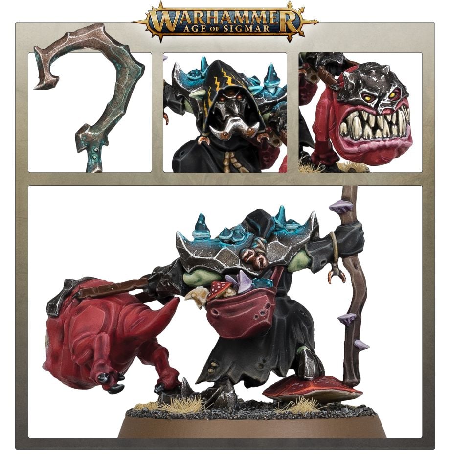 Games Workshop Squigboss with Gnasha-squig Obrázek