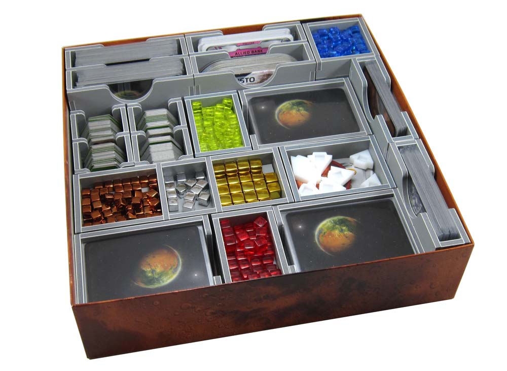Folded Space Mars: Teraformace Insert - TERv2 (Terraforming Mars Insert)