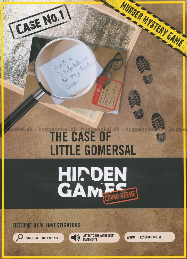 Hidden Games Crime Scene: Case 1 - The Little Gomersal Case