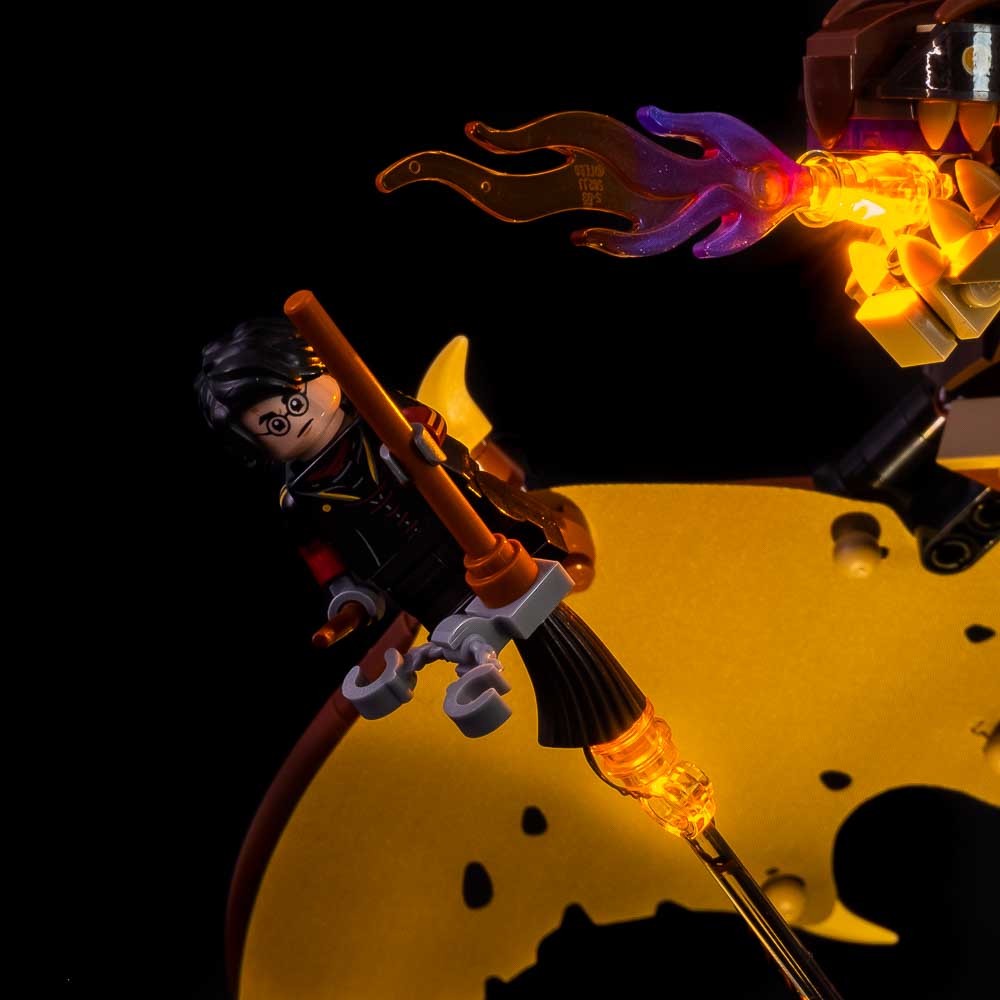 Light my Bricks Sada světel - LEGO Harry Potter Hungarian Horntail Dragon 76406 Obrázek