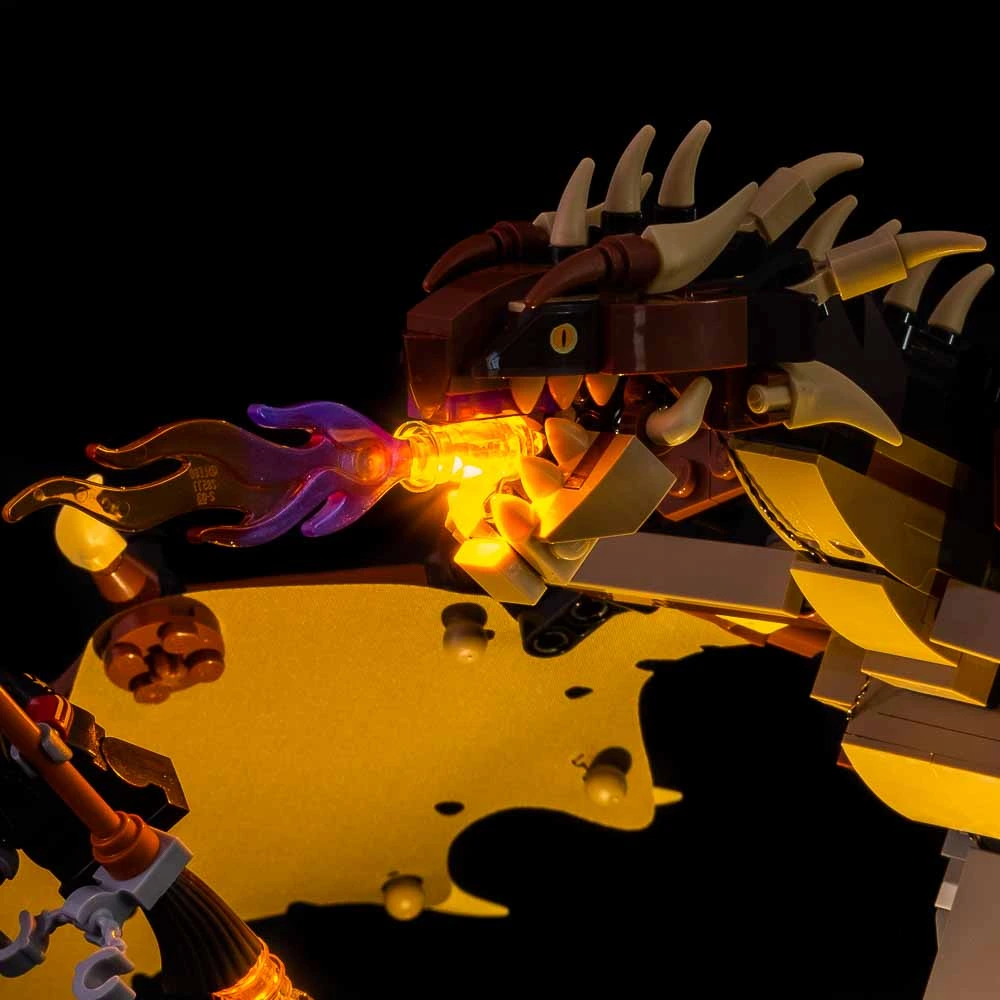 Light my Bricks Sada světel - LEGO Harry Potter Hungarian Horntail Dragon 76406 Obrázek