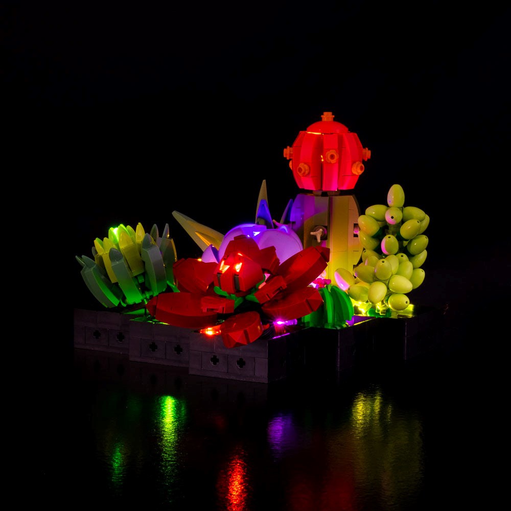 Light my Bricks Sada světel - LEGO Succulents 10309 Obrázek