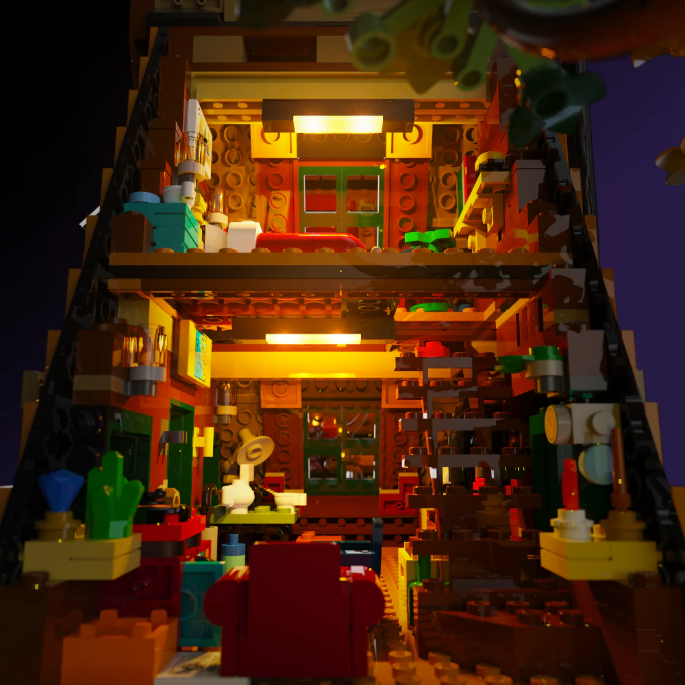 Light my Bricks Sada světel - LEGO A-Frame Cabin 21338 Obrázek