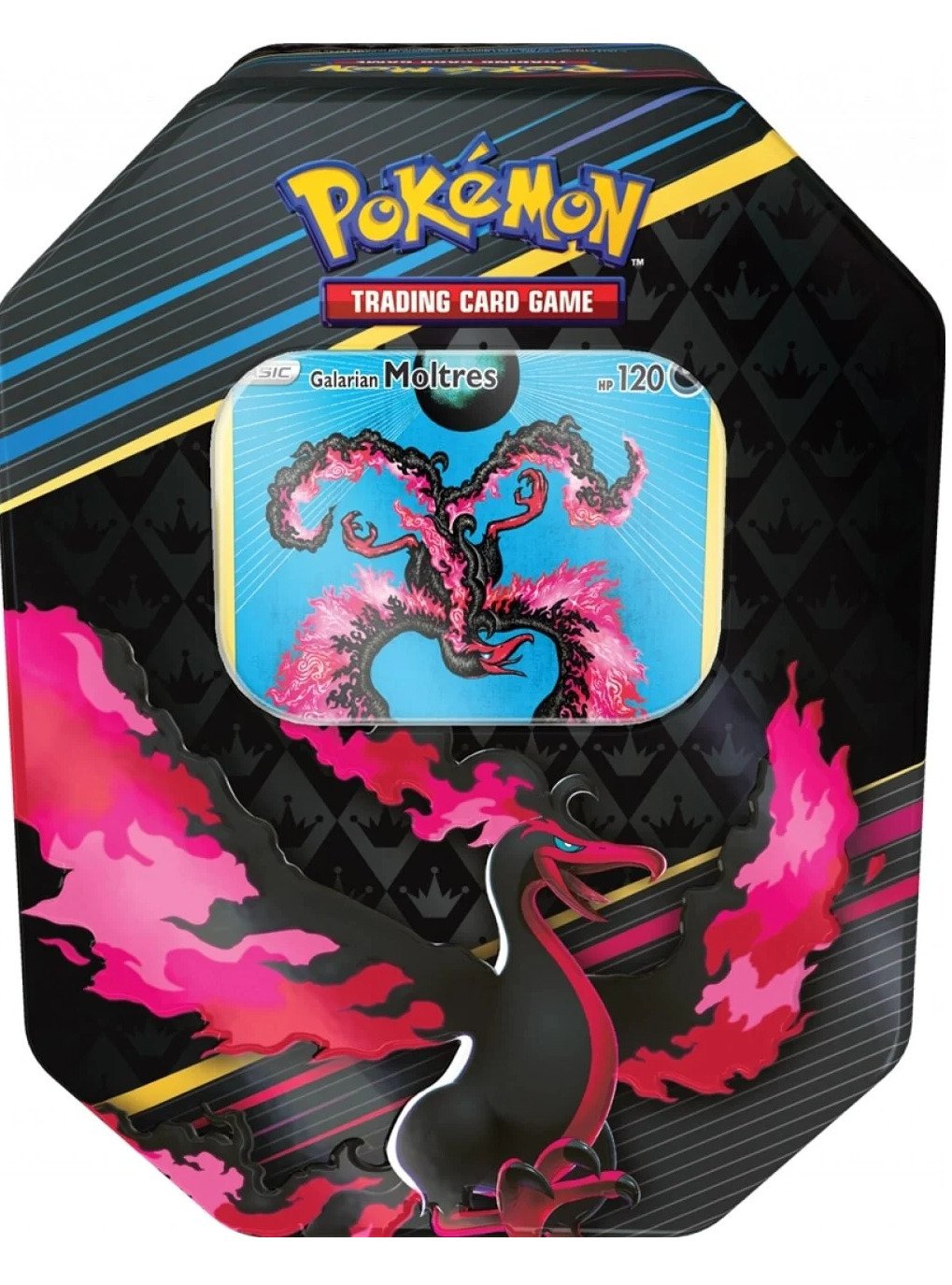 Nintendo Pokémon TCG: Crown Zenith Tin Varianta: Moltres