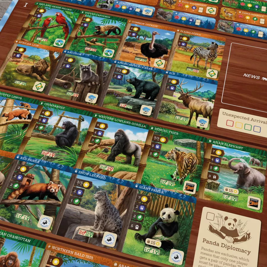 Treecer Zoo Tycoon: The Board Game - Deluxe Edition Obrázek