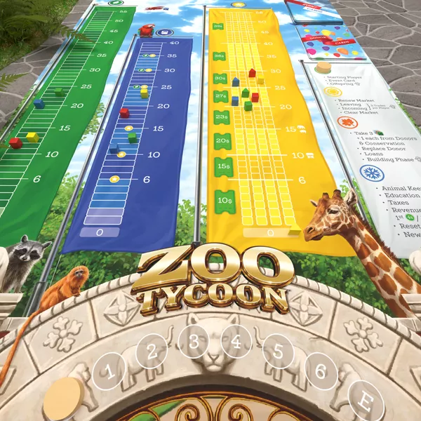 Treecer Zoo Tycoon: The Board Game - Deluxe Edition Obrázek