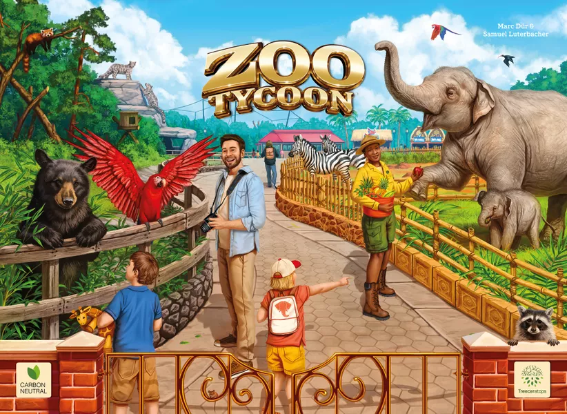 Alley Cat Games Zoo Tycoon Deluxe (Kickstarter Deluxe verze)