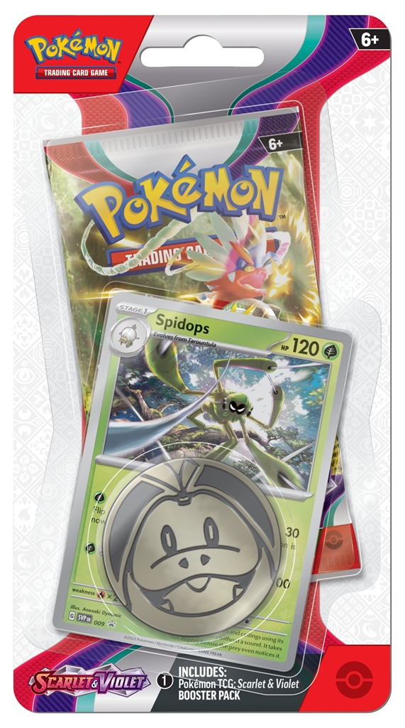 Nintendo Pokémon TCG: Scarlet & Violet (SV01) - Checklane Blister Varianta: Spidops