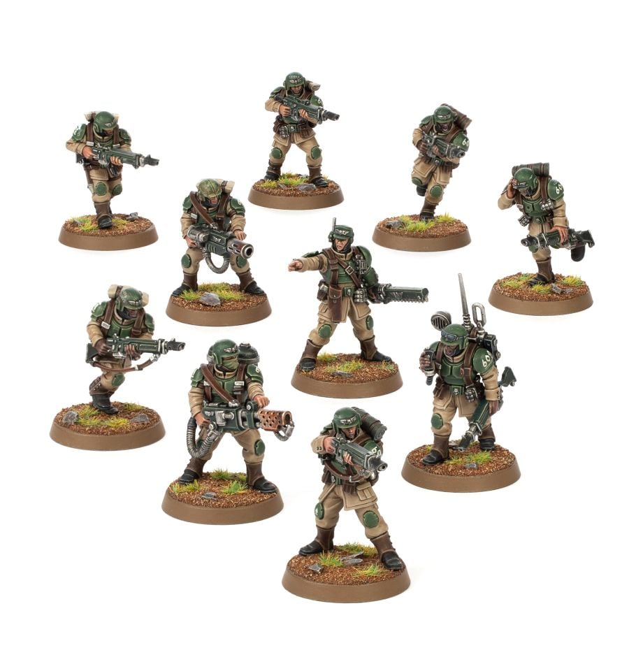 Games Workshop Astra Militarum: Cadian Shock Troops Obrázek