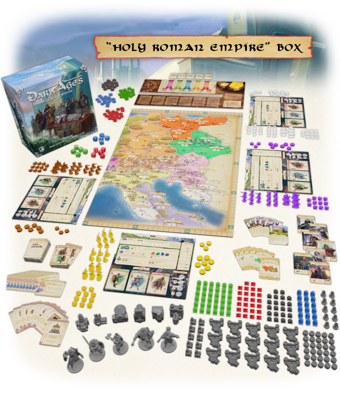 Board&Dice Dark Ages: Holy Roman Empire Obrázek
