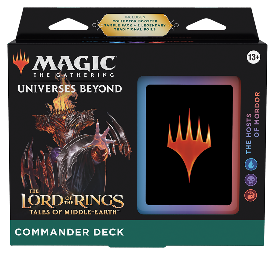 Wizards of the Coast Magic The Gathering - The Lord of the Rings: Tales of Middle-Earth Commander Deck Varianta: Hosts of Mordor