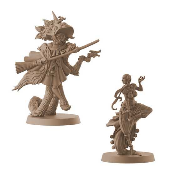 Cool Mini Or Not Massive Darkness 2: Heroes & Monster Set – Monks & Necromancers vs The Paragon Obrázek