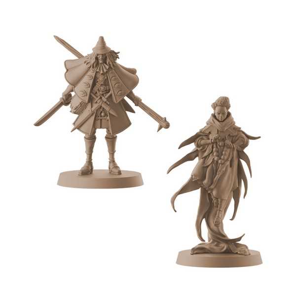 Cool Mini Or Not Massive Darkness 2: Heroes & Monster Set – Monks & Necromancers vs The Paragon Obrázek