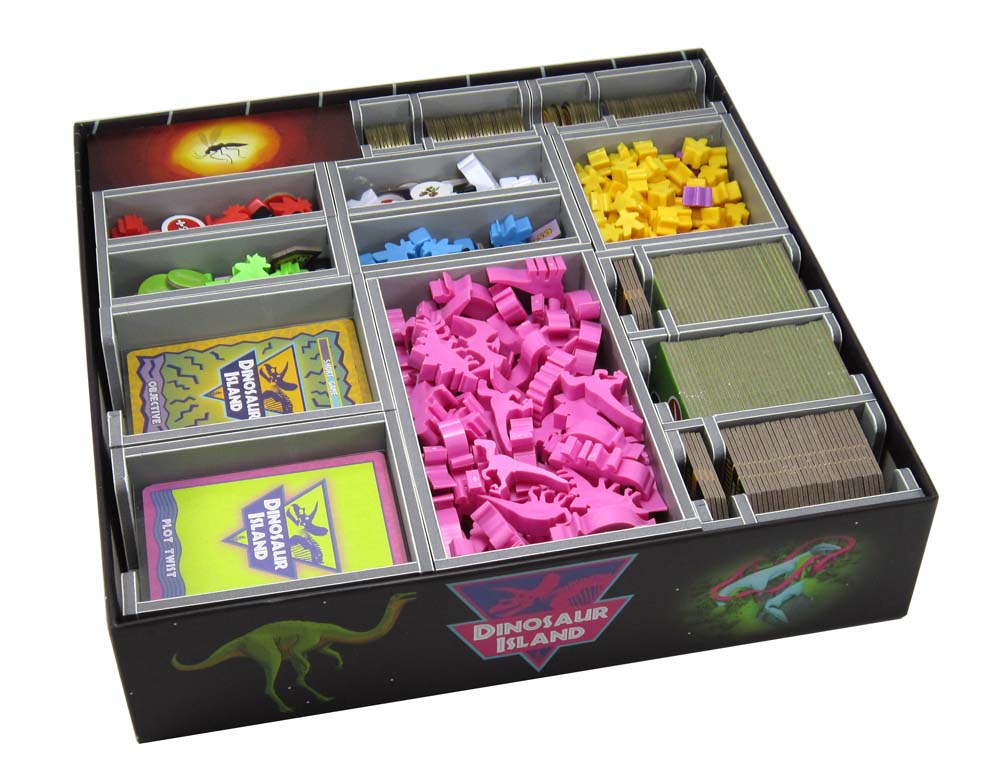 Folded Space Dinosaur Island Insert - DIN