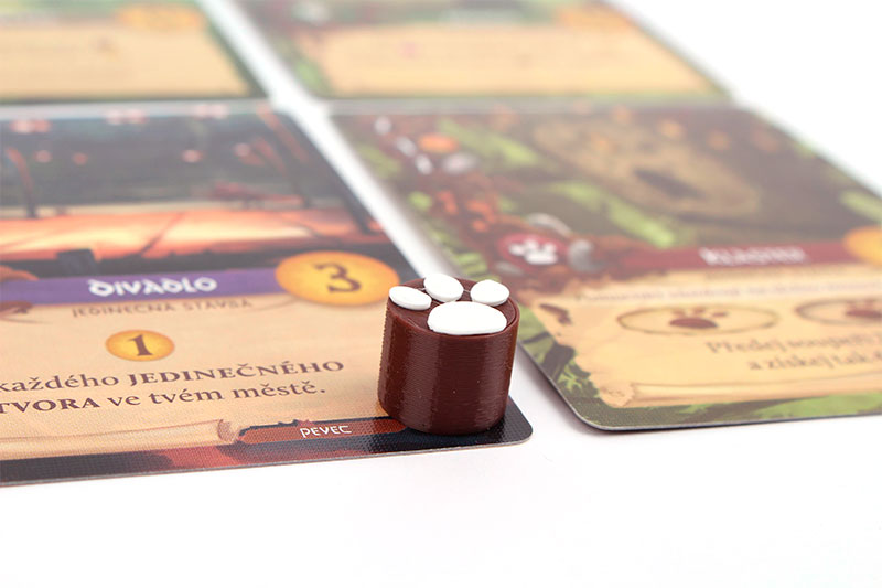 Myší Doupě Divukraj - Žetony pacek Obrázek