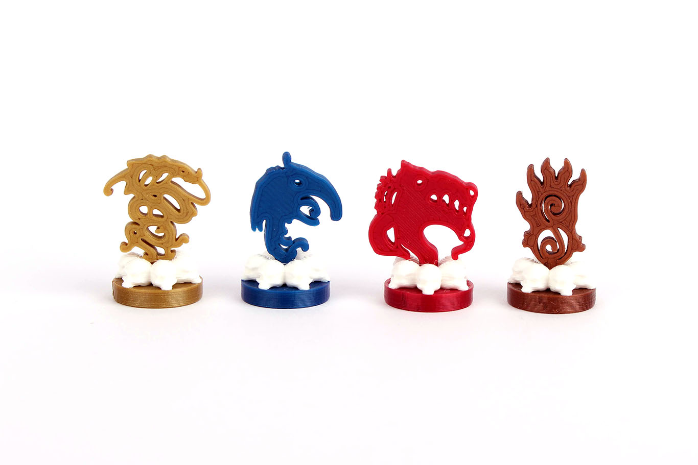 Myší Doupě Blood rage - Žetony klanů Blood Rage - zetony klanu: Základní sada Obrázek