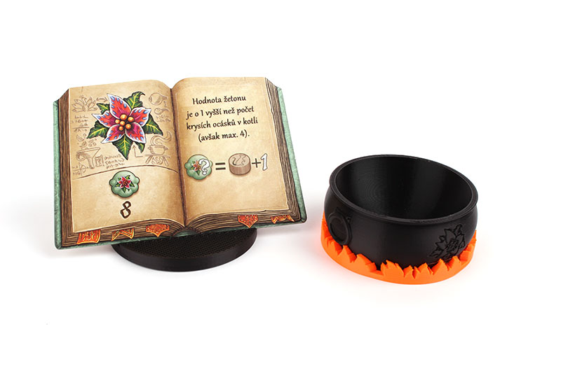 Myší Doupě Kvedlalové - Kotlíky Varianta hry: Rozšíření (1ks), Víčka a ohně: Kotlík Obrázek