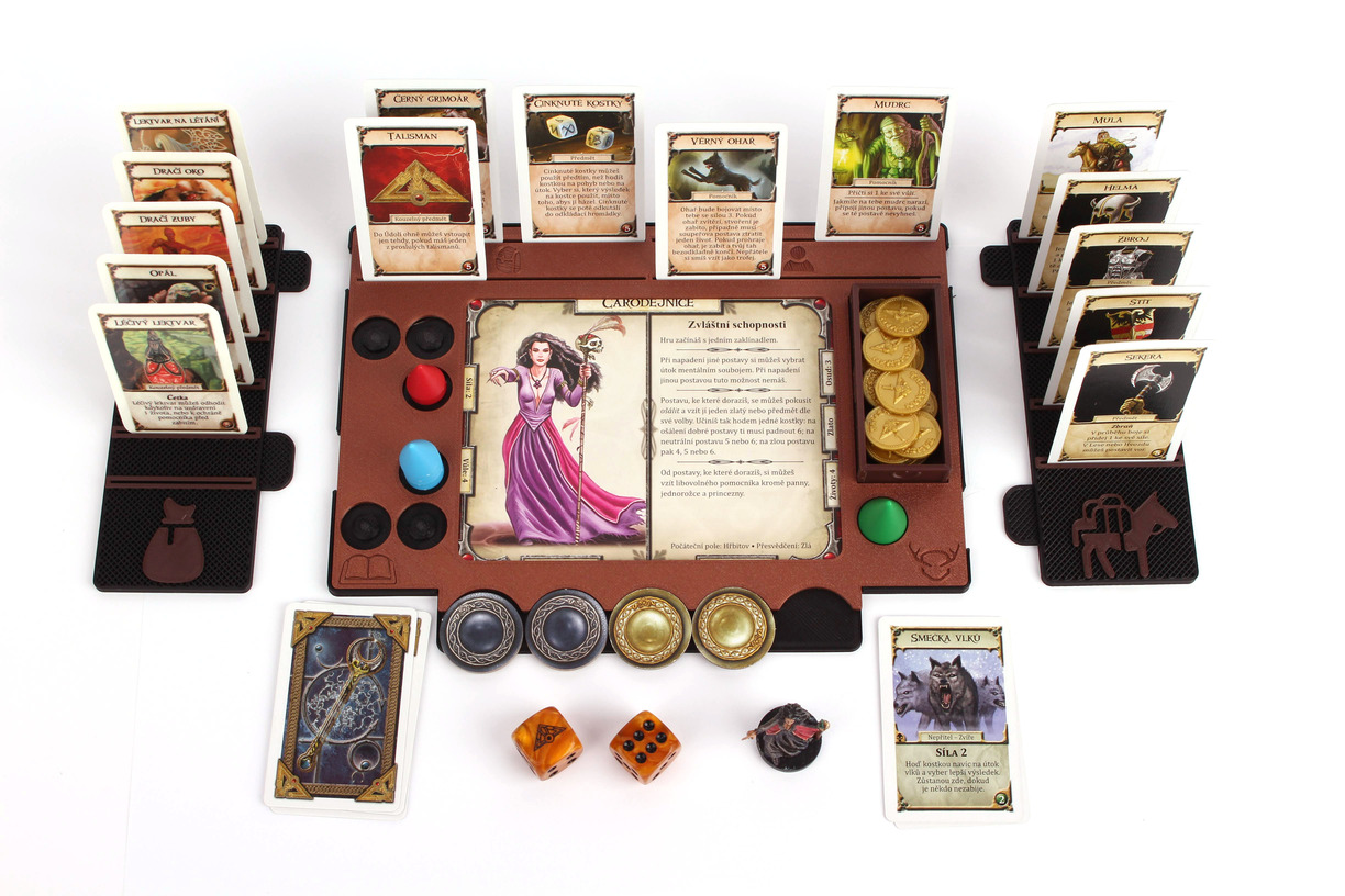 Myší Doupě Talisman - Deska hráče Barva: Zlatá Obrázek