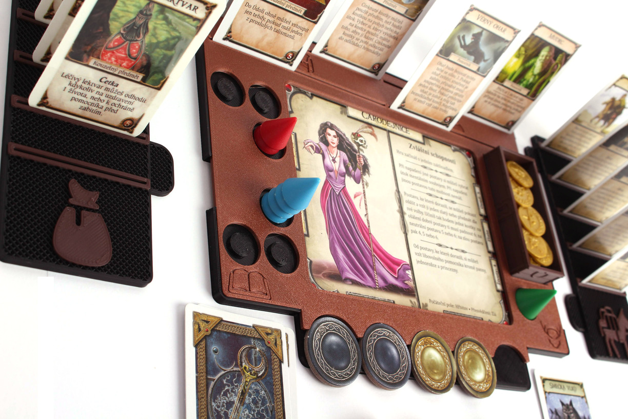 Myší Doupě Talisman - Deska hráče Barva: Zlatá Obrázek