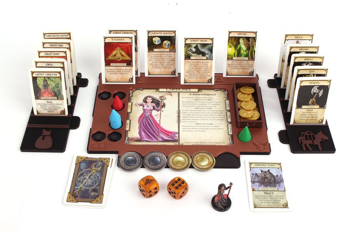 Myší Doupě Talisman - Deska hráče Barva: Zlatá Obrázek