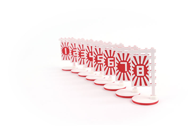 Myší Doupě Rising sun - Vlajky Obrázek