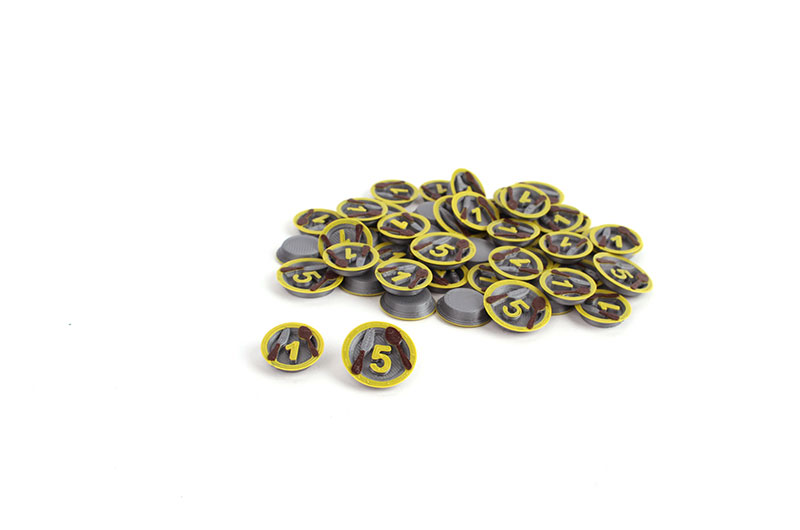 Myší Doupě Agricola - Žetony jídla Obrázek