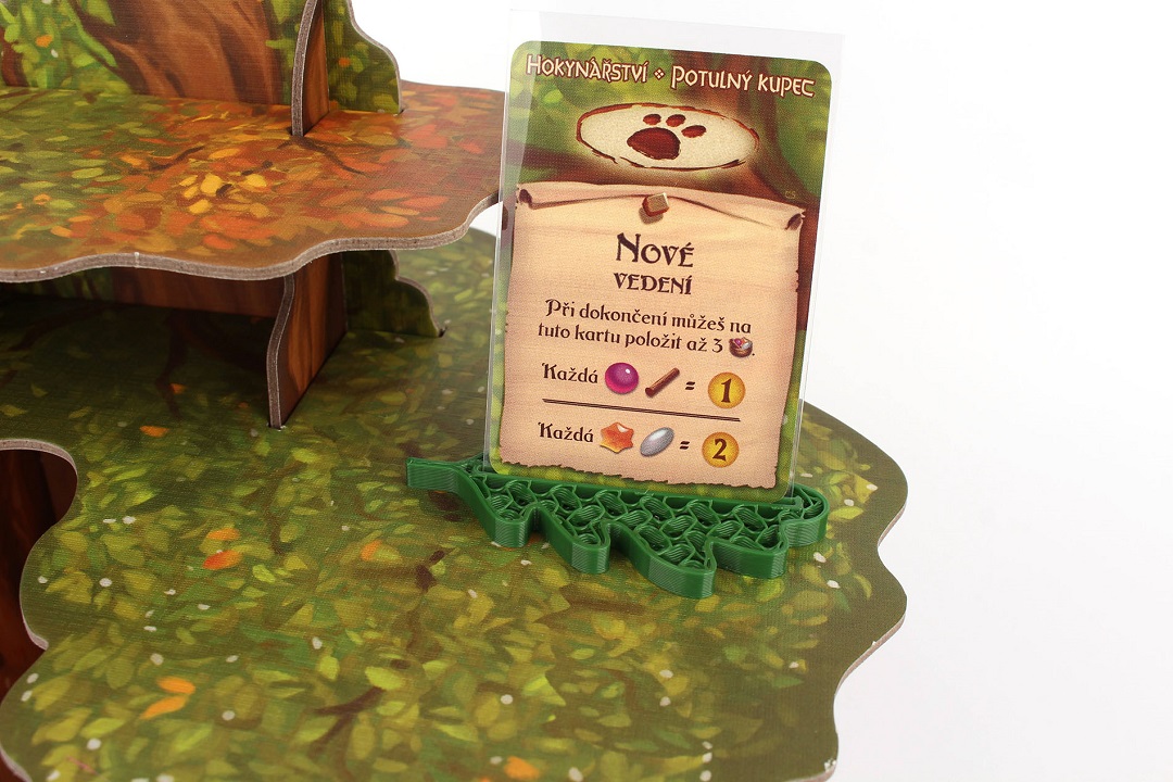 Myší Doupě Držáky na karty - Listy Obrázek