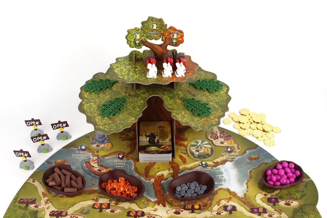 Myší Doupě Držáky na karty - Listy Obrázek