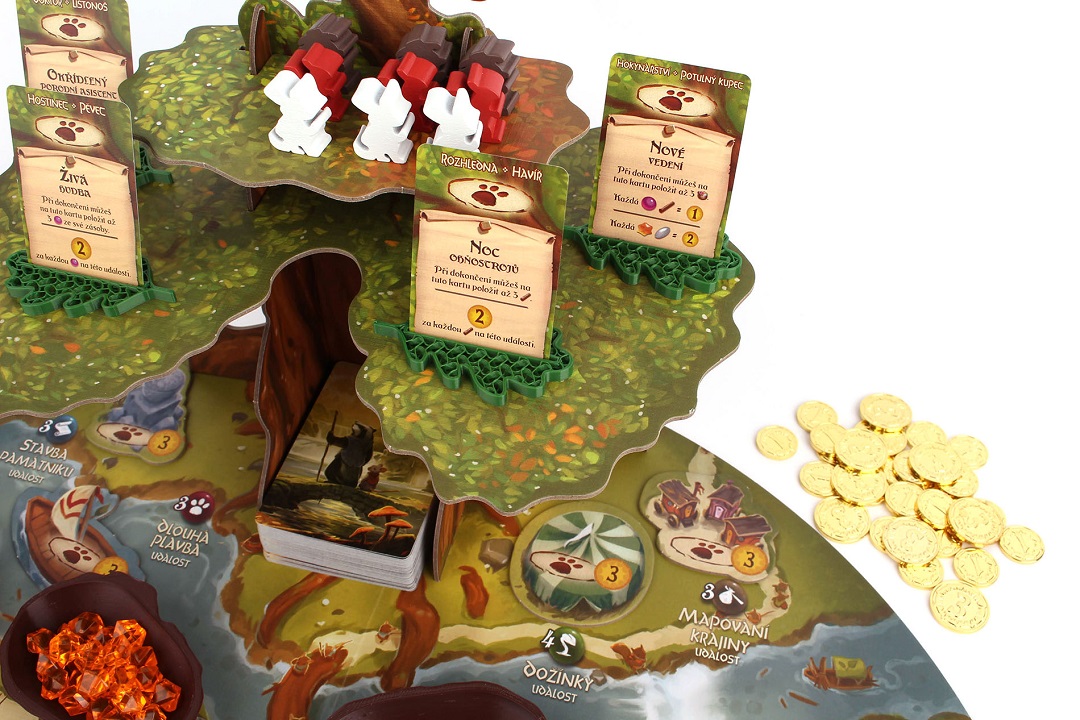 Myší Doupě Držáky na karty - Listy Obrázek