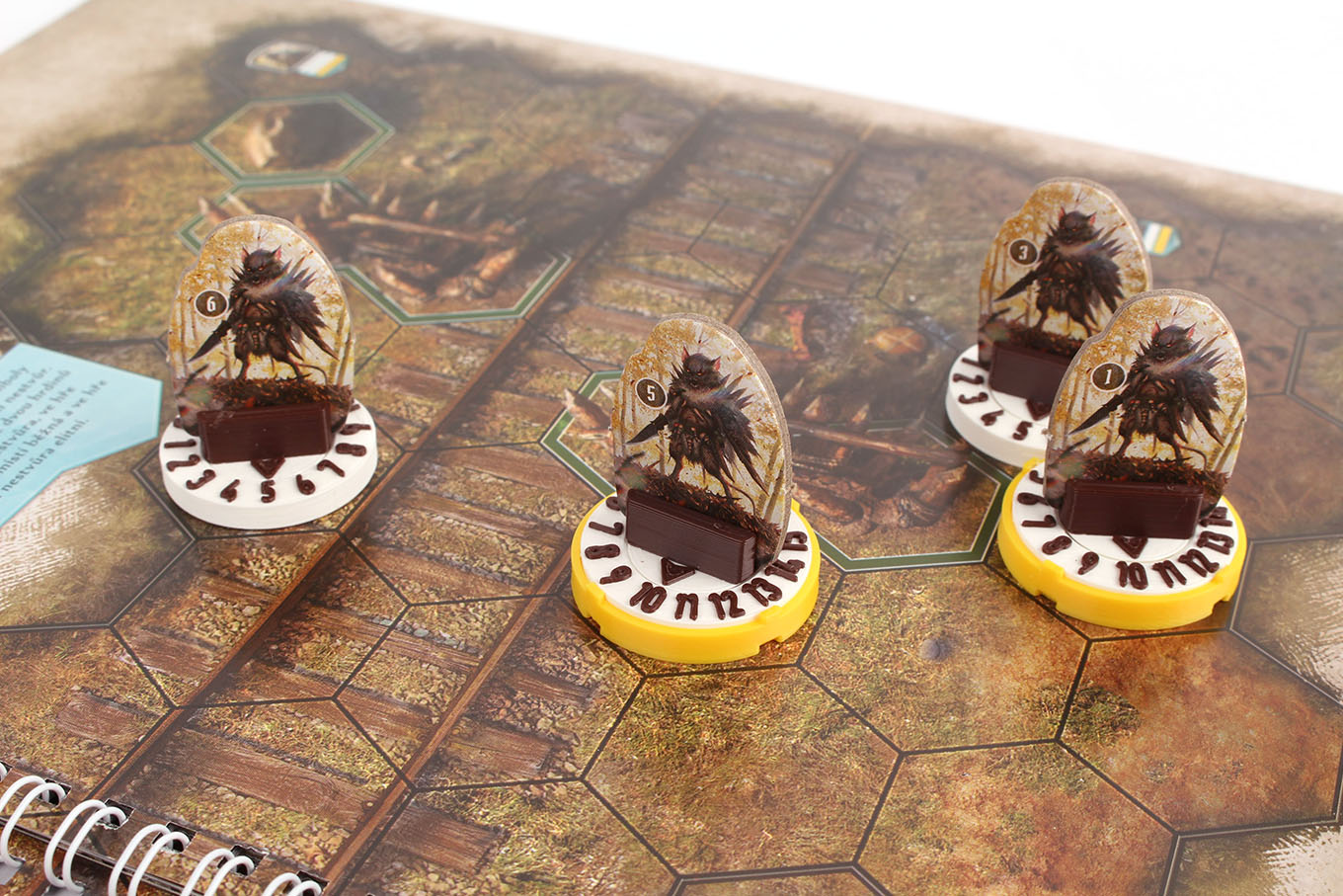 Myší Doupě Gloomhaven - Počítadla životů Varianta: Kroužek pro létající monstra Obrázek