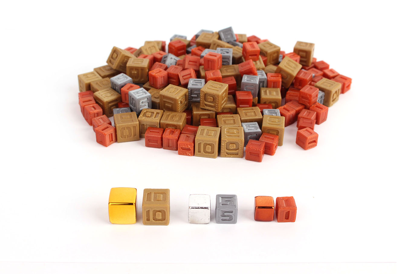 Myší Doupě Mars: Teraformace - Kostky surovin Mars sady: Velká sada (200 ks) Obrázek